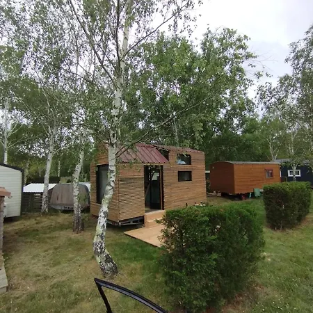 Tiny House Rouge - Natur'o Medoc 营地 *